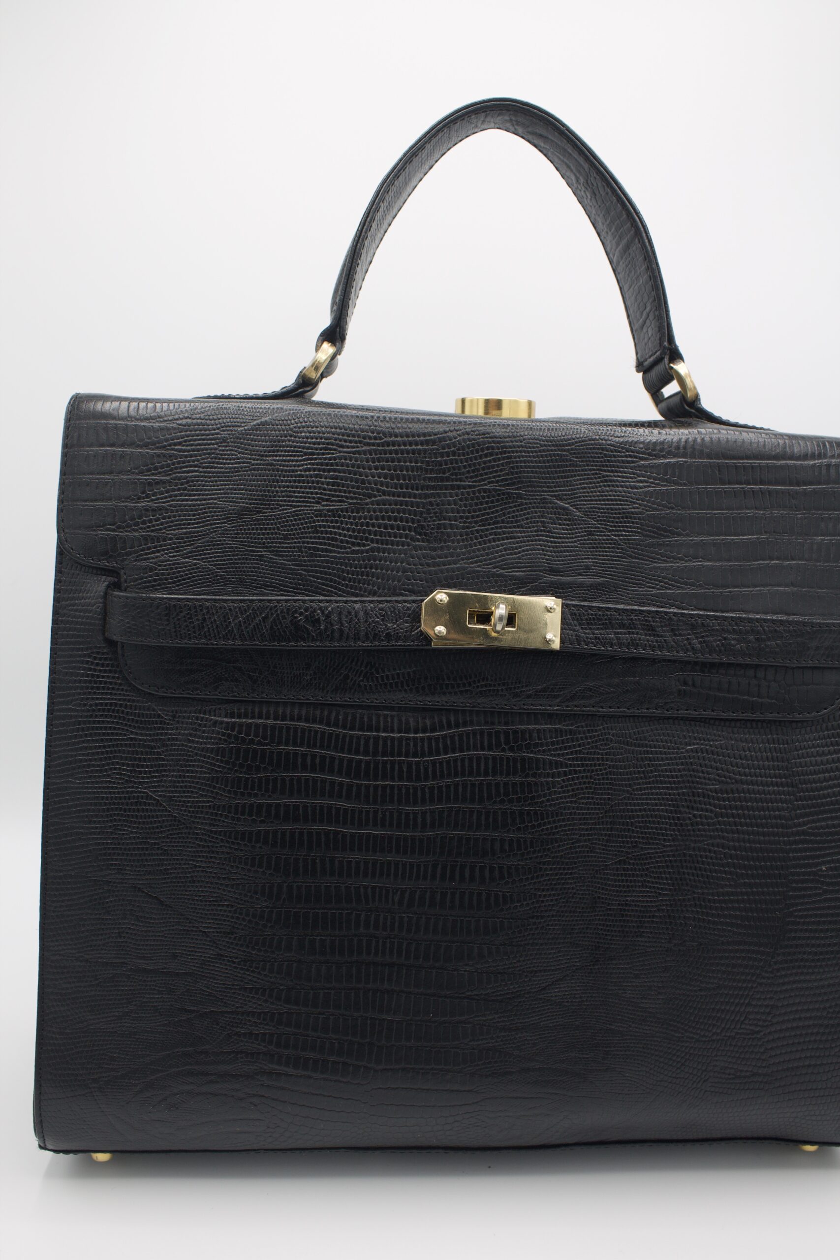 Borsa Bussola nera - taglio classico - immagine 2