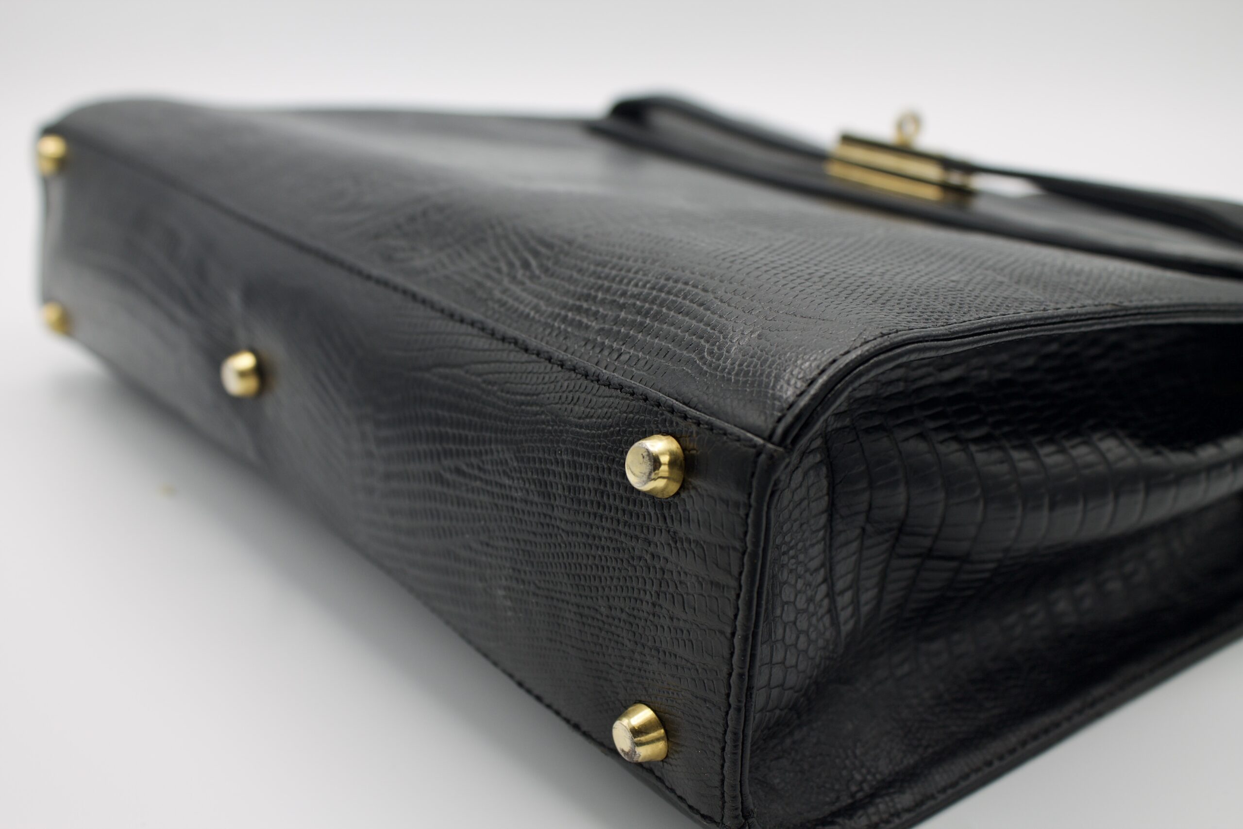 Borsa Bussola nera - taglio classico - immagine 6