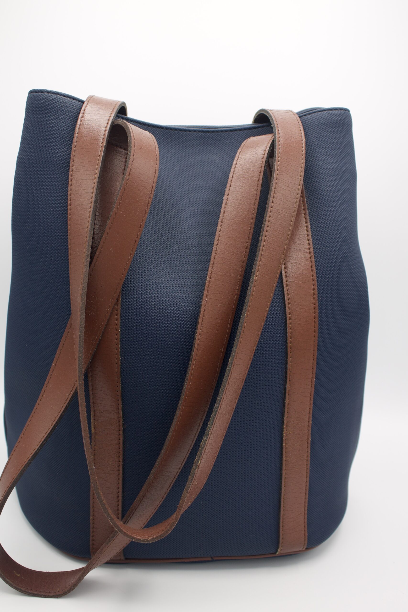 Borsa Lacoste a secchiello blu - immagine 4