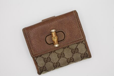Portafoglio Gucci vintage con monogramma GG